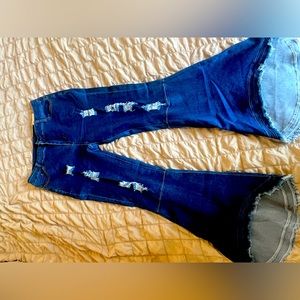 Flared jeans